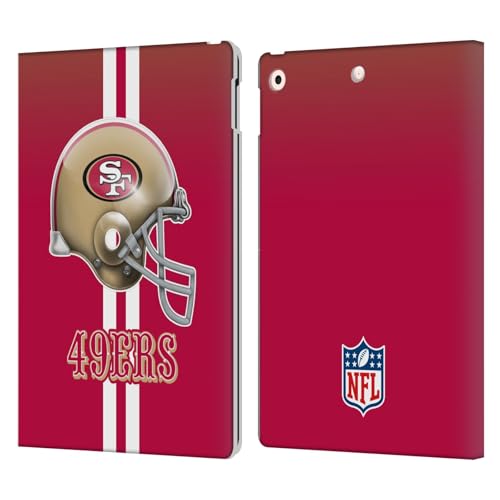 Housse iPad 10.2 NFL San Francisco 49ers étui cuir portefeuille
