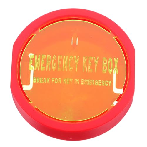 SOLUSTRE Cassettina Chiavi Sicurezza per Porte con Serratura Chiave Scatola di Compatta per Emergenze e Salvataggio Chiavi per di Soluzione e