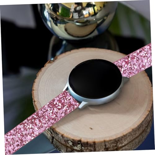 Correa de reemplazo rosa brillante para reloj miniatura 5
