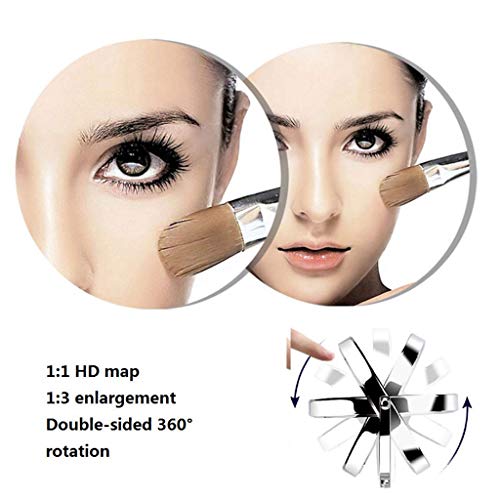 Espejo para Maquillaje Montado en Pared 8 Pulgadas miniatura 3