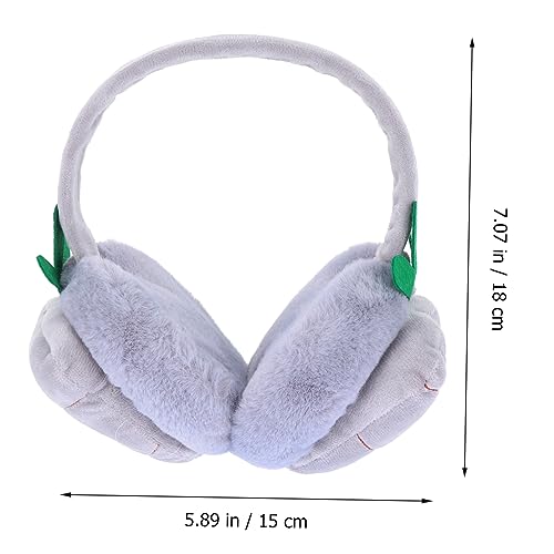 1pc Plush Earmuff for Boy Girl Ear Cover Cute Carrot Design for Outdoor Activities for Skiing Snowboarding and More4