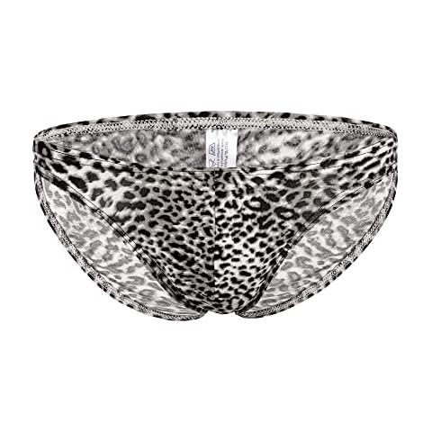 Drelaar Men's Low Rise Leopard Underpants Cover