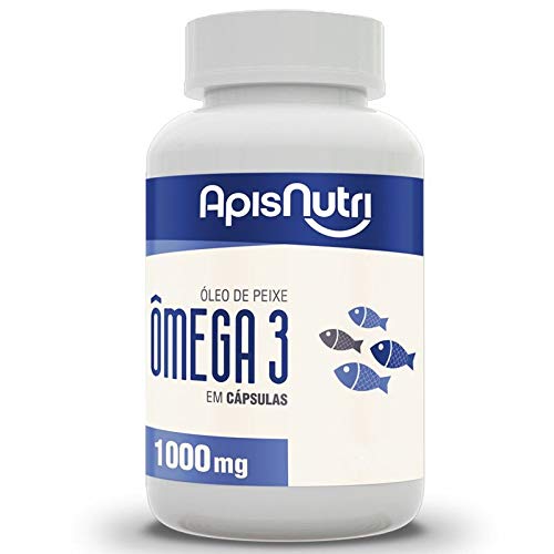 Kit 2 Ômega 3 Óleo de Peixe 1000mg Apisnutri 60 cápsulas