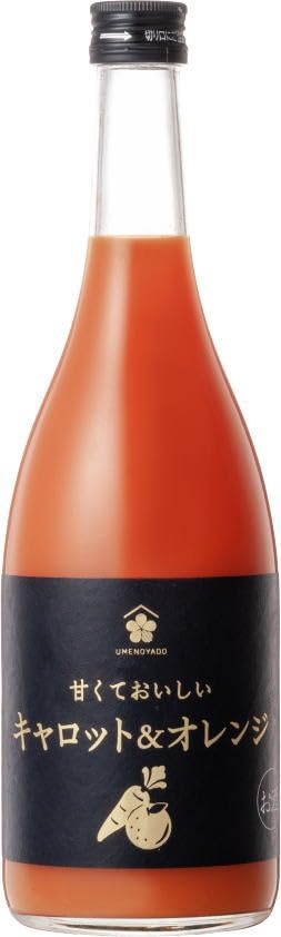Amazon.co.jp: 梅乃宿 甘くておいしいキャロット＆オレンジ 720ml