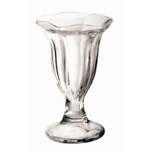 Olympia traditionnel Haut Sundae Verrerie Verres à boire en verre Tasse Maison de cuisine Restaurant Bar Café cantine 185 ml 184,3 gram/185 ml. Quantité : 6.