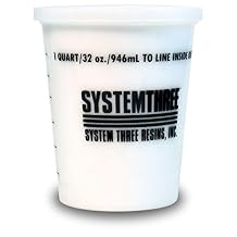System Three White Glass Microspheres, 1 Quart Tub