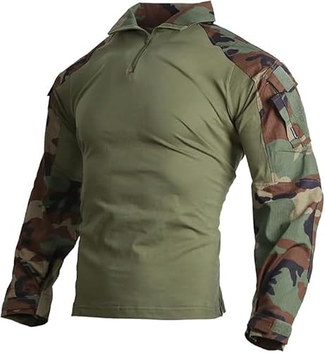 EMERSONGEAR - EMERSONGEAR Gen3 Chemise tactique à manches longues pour homme Airsoft Armée de combat Paintball Séchage rapide