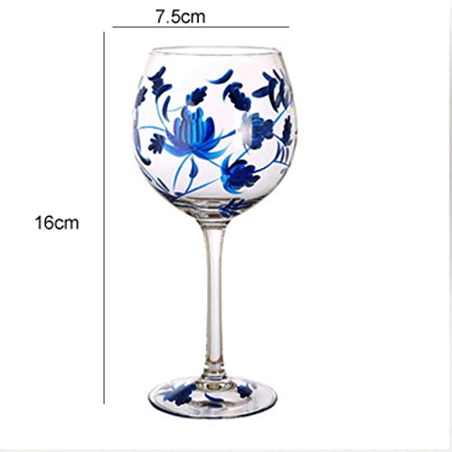 Vaso de vino de cristal refinado CXK para servicio de hotel 6