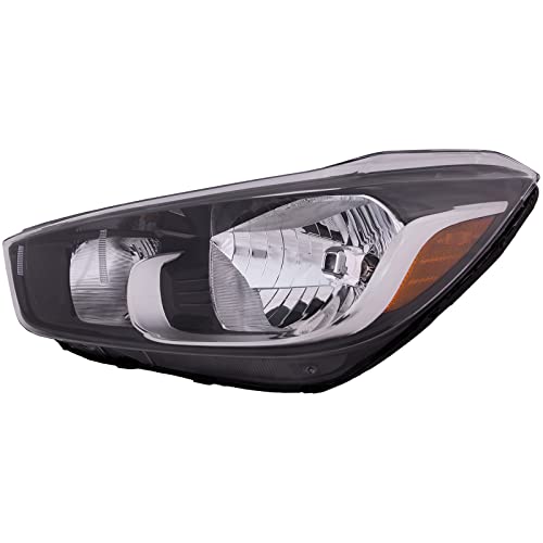 HEADLIGHTSDEPOT Headlight Compatible With 17-22 Chevrolet Spark CAPA Certified Halogen Left Hand Driver Side