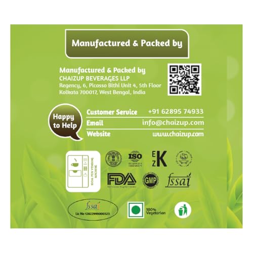 Image of Chaizup Quick 1 Min Instant Assam Elaichi Tea Premix - 1kg Can | Assam Elaichi Tea Flavours | Approx. 72 Servings | 1kg