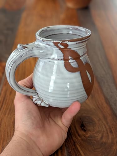 Taza artesanal de cerámica con acabado Shale miniatura 6
