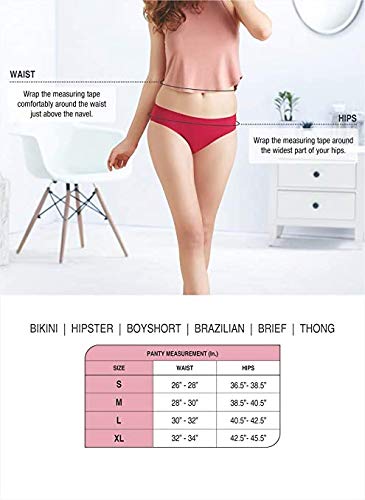 Image of Fashion Comfortz Women's Cotton Blend Classic Regular Solid Briefs