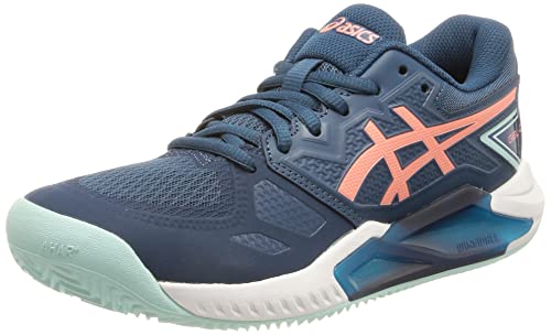 Asics Gel Challenger 13 Clay w Damen (Dunkelblau 7 US 38 EU) Tennisschuhe