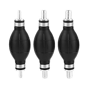 Primer Brandstofpomp Voor Auto Boot Marine Buitenboordmotor, Hand Primer Lamp Rubber + Aluminium Brandstofpomp Lijn Hand Primer Lamp Gas Benzine(10mm)