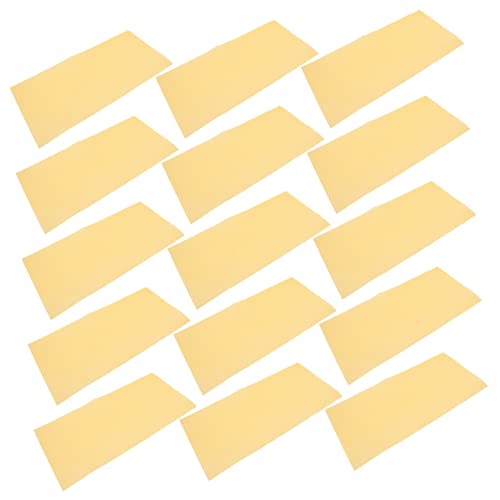 SEWOART 30Pcs Beekeeping Base Beeswax Foundation Sheets for Beehive Supplies Food Grade Beeswax for Honey Bee Frames