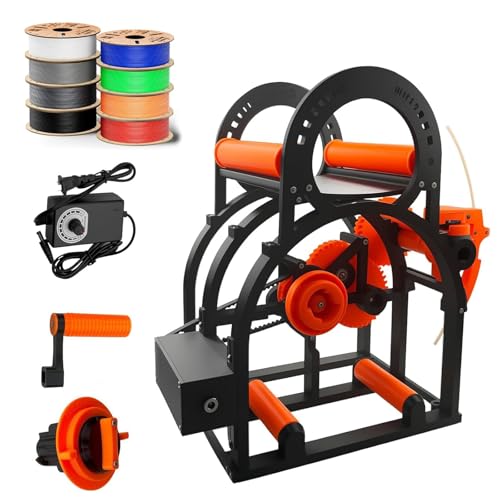 Rebobinador eléctrico de filamento para impresión 3D, máquina automática de rebobinado bobinas, bobinador Universal de Hilo para Soldadura Alambre, Carrete para Suministros