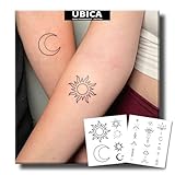 Tattoo Tech, Semi Permanent Tattoos, Tattoos Lasts 7-15 Days, Develops Fully in 48H, Realistic, Waterproof and Non-Reflective, for Arm Shoulder
