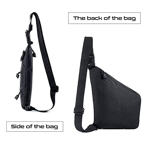 Concealed Carry Gun Bag Soft Pistol Case Tactical Backpack Shoulder Holster Chest Pack Single Bag Portable Backpack