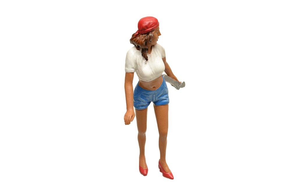 Lady Mechanic Katie Figure for 1:18 Scale Models by American Diorama 23862