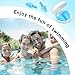 Baypify Painless Nose Plugs for Swimming,Nose Plugs for Swimming for Kids (Age 6+) and Adults, Ensure Comfort and Safety in The Water (Blue, Large)