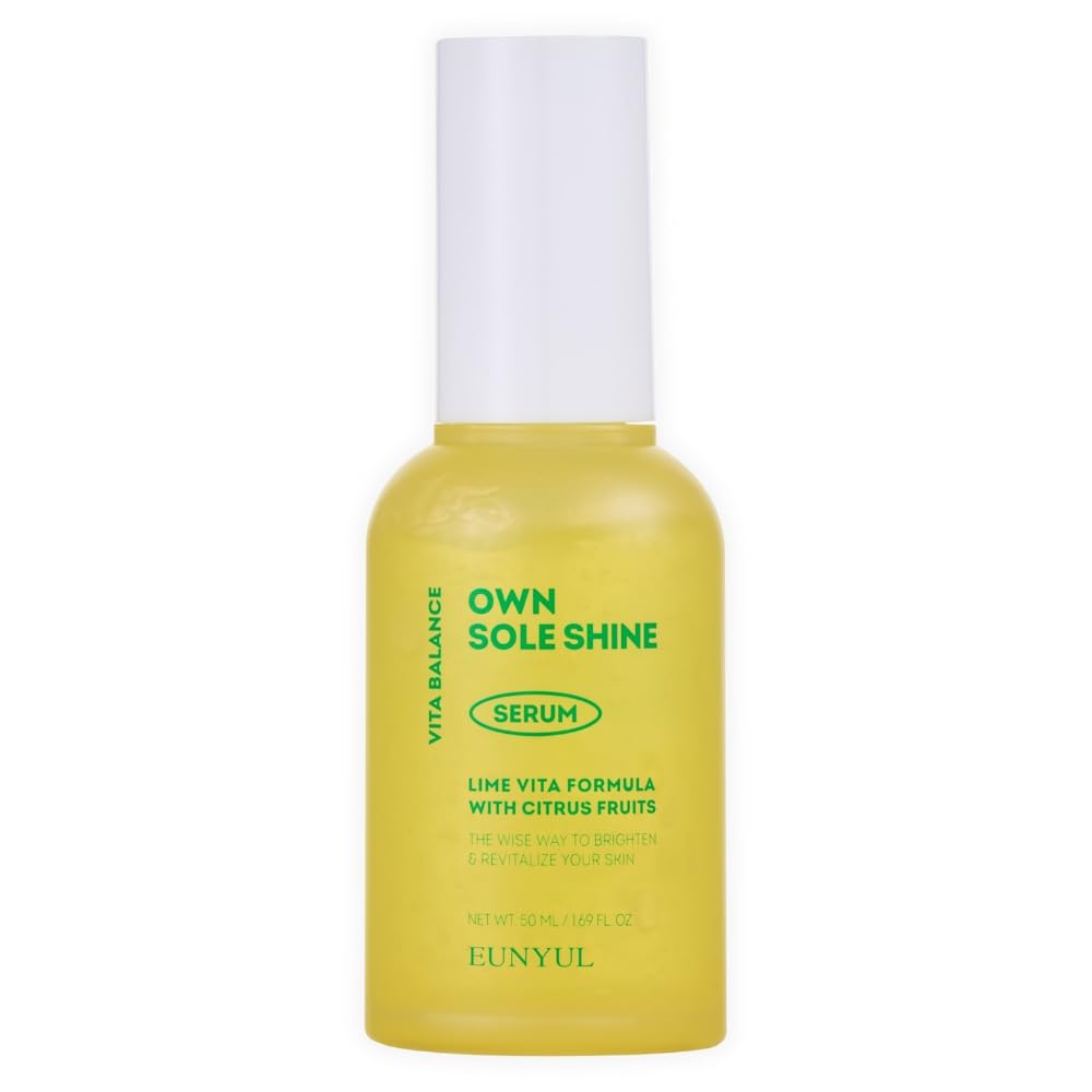 Vita Balance Own Sole Shine Serum 1.69 fl. oz. Vita C Korean Skincare Facial Vitamin Serum 88.8% Lime extracts