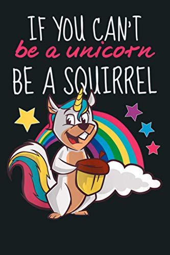 Funny Unicorn Squirrel Gift For Women Girls And Childs: Notebook Planner - 6x9 inch Daily Planner Journal, To Do List Notebook, Daily Organizer, 114 Pages