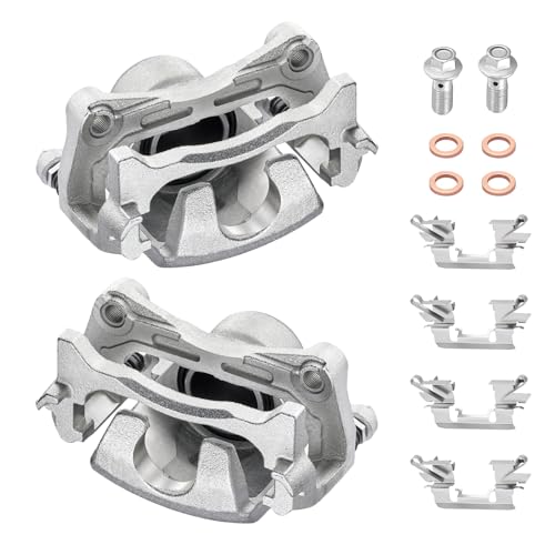 Image of BDFHYK 19-B7102 19-B7103 Front Disc Brake Caliper Assembly Compatible with Nissan Altima 2013 2014 2015 2016 2017 2018 2019 2020 2021 2.0L 2.5L 3.5L l4 V6 GAS 2pcs
