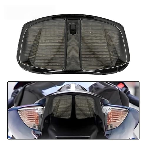 Luz trasera LED con intermitentes para ruta en moto 2