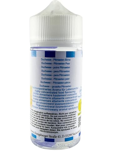 Aroma de pera Pitmasten Duchesse Sasami de 100ml, esencia vegana de alta pureza 5