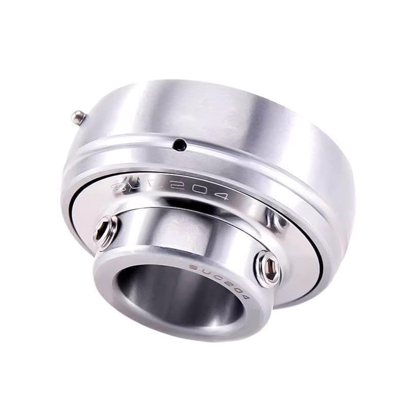 Stainless Steel Outer Spherical Insert Bearings SUC201 202 203