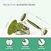PLANTIFIQUE Jade Roller & Gua Sha Set – Real Jade Facial Tools for Skin Care Routine – Certified Face Massager for Radiant Skin