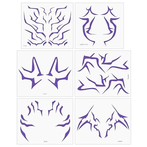 6 Kpop de mons Hunters Tatuaje, Demonios Tatuajes Temporales, Pegatinas de Tatuajes Temporales de Demonios, Adecuado para Disfraces de Halloween, Carnaval y Carnaval | Ya disponible en tu tienda friki favorita! En mundofriki.es! 6 Kpop de mons Hunters Tatuaje, Demonios Tatuajes Temporales, Pegatinas de Tatuajes Temporales de Demonios, Adecuado para Disfraces de Halloween, Carnaval y Carnaval | Ya disponible en tu tienda friki favorita! En mundofriki.es!