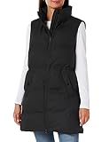 VERO MODA Damen VMNOE AW23 Coated Waistcoat BOOS Weste, Black, M