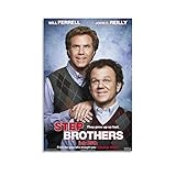 Movie Poster，Step Brothers Movie Posters，Step Brothers Poster Canvas Wall Art Prints for Wall Decor Room Decor Bedroom Decor Gifts 12x18inch(30x45cm) Unframe-Style