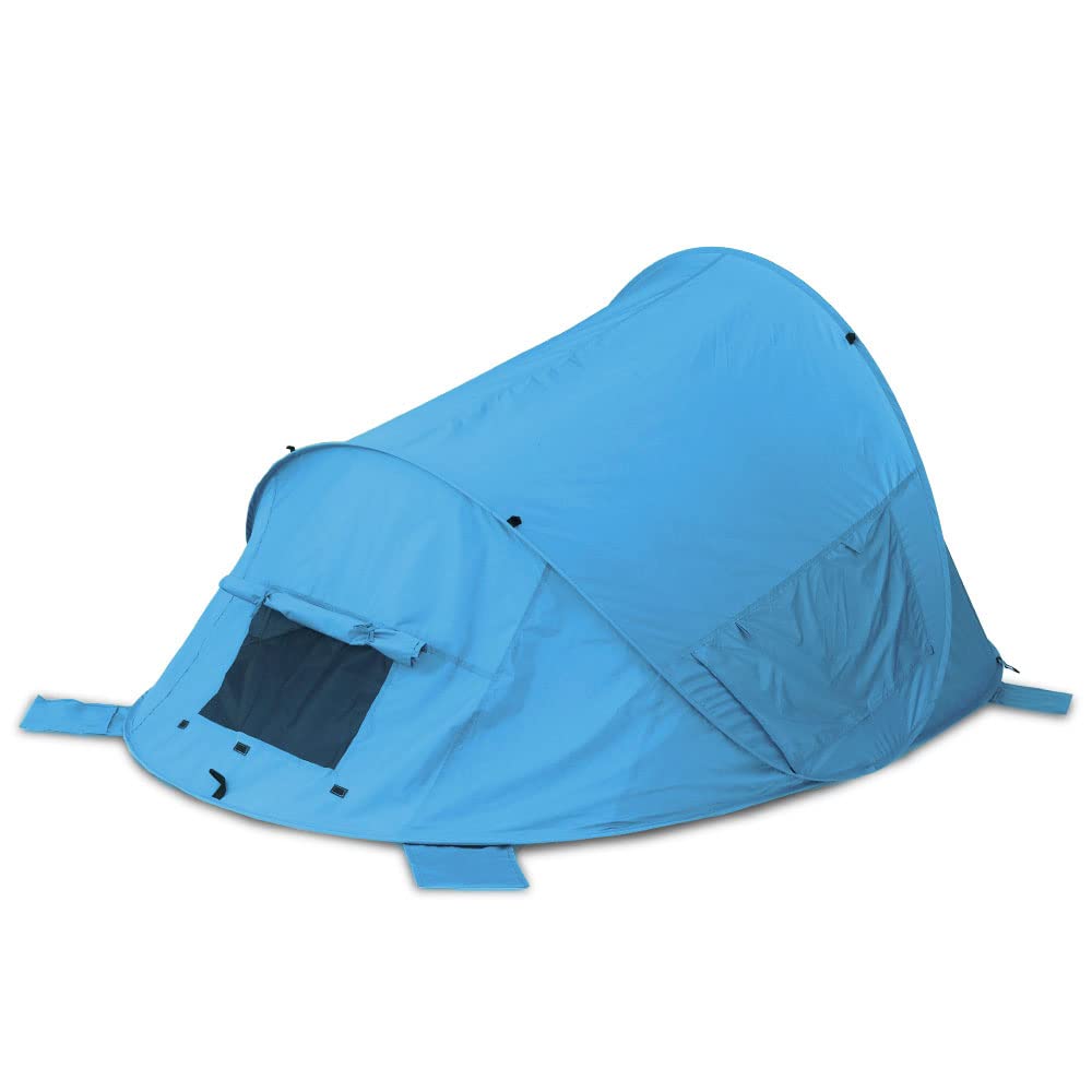 Outdoorer Pop up Strandmuschel Zack Premium UV 80 Sonnenschutz Strandzelt Windschutz