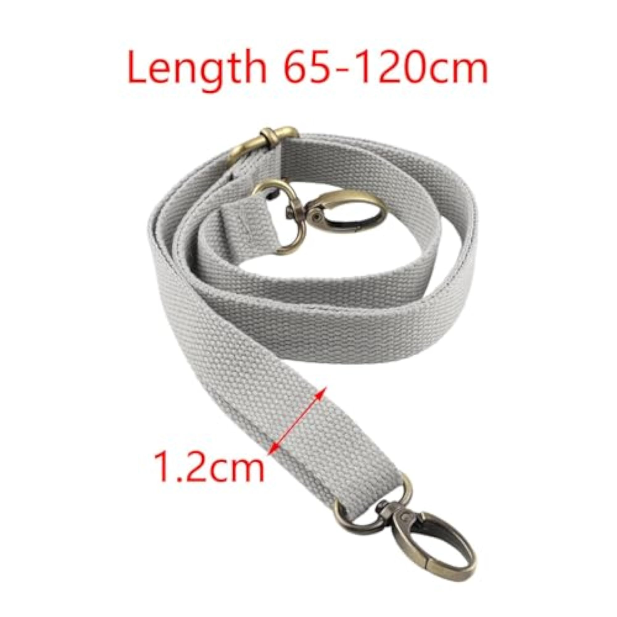 Adjustable Shoulder Bag Replacement Strap, Gray