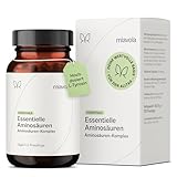 miavola Aminosäuren Komplex hochdosiert - 180 vegane Amino Tabletten mit 6146,4 mg pro Tagesdosis - 9 verschiedenen Aminosäuren