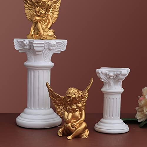 TROONZ Mini Pilastro Romano,Statua in Resina della...