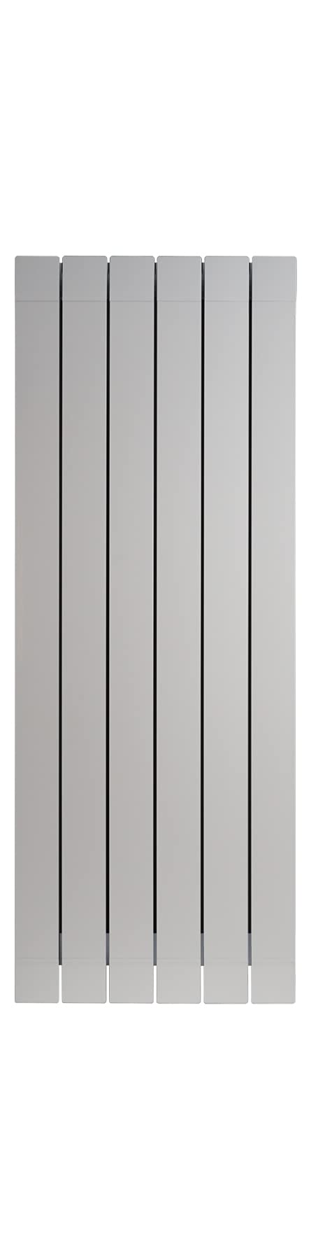 Fondital 83CAM01406 Radiatore in alluminio estruso Garda S/90, 1200 mm, 6 elementi, bianco
