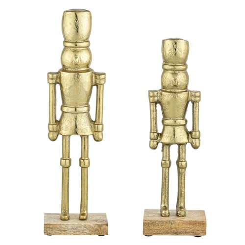 Marrakesch 2er Set Figur Nussknacker Gold 32 & 22 cm | Edle...