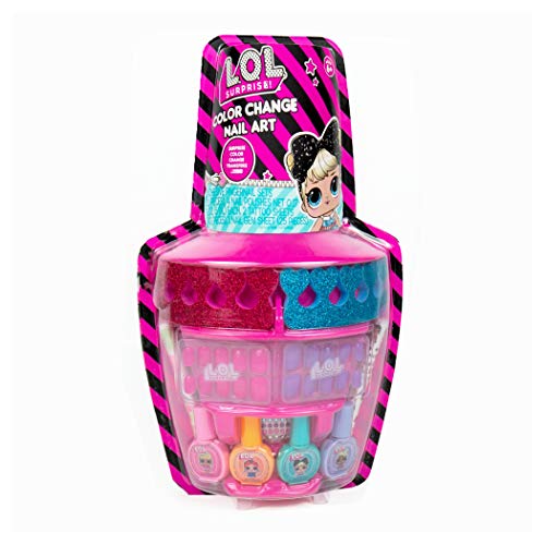 Horizon Group USA L.O.L. Surprise Color Change Nail Art, Includes ...