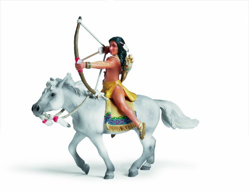 Preisvergleich Produktbild Schleich 70301 - Indianer, Sioux Bogenschütze auf Pferd