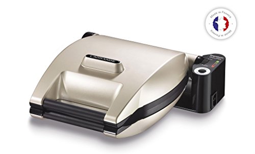 LAGRANGE 019453 Premium Waffeleisen, Aluminium, Champagne – Bild 3
