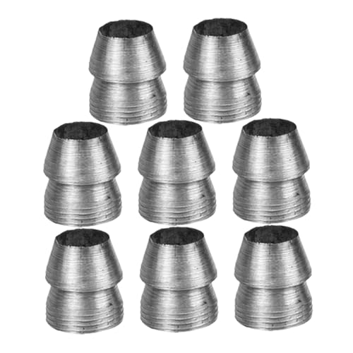 POPETPOP 8個頑丈な楔子 ハンマー柄補強用テーパー固定アクセサリー 木製軸の補強と割用園芸工具用鉄製楔