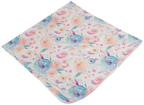 Image of Copper Pearl Swaddle Blankets for Newborns | Soft Stretchy Receiving Blankets for Boys and Girls | Large 46 x 46 Inch Baby Blankets | Lightweight and Breathable Swaddles | Bloom