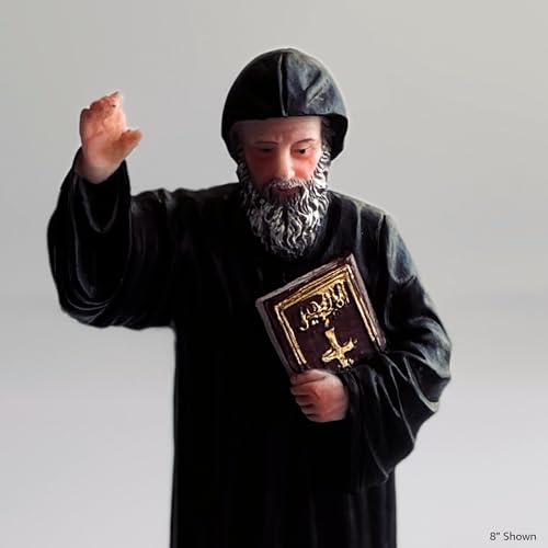 Estatua de Resina San Charbel 8 pulgadas miniatura 5