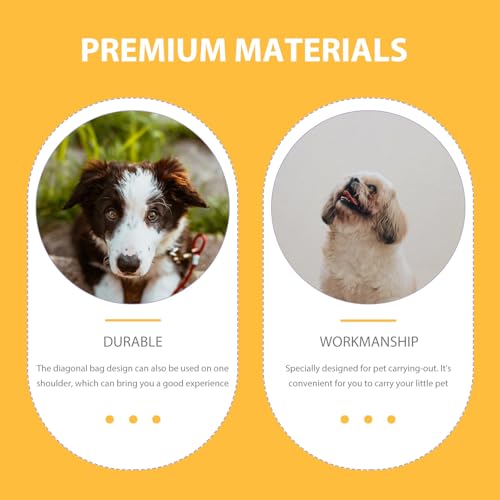 Bolsa de transporte para perros pequeños que reduce el estrés del viaje con malla de alta ventilación 6