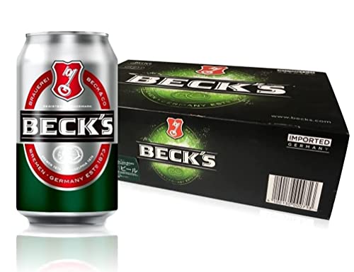 Beck's è una birra Pilsner tedesca, ha un colore dorato con un gusto deciso e distintivo piacevolmente amaro, un aroma fresco e luppolato, 5% alcool