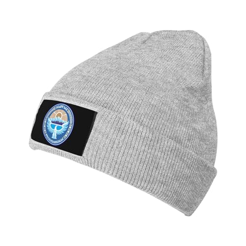 Gorro Hombre Y Mujer Escudo De Armas De Kirguistán Unisex Gorra Deporte Transpirable Gorros Beanie, para Dormir, Ciclismo, Running, 56-62cm