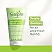 Simple Kind To Skin Refreshing Face Wash - Facial Cleanser with Vitamin B5 and E - Strengthens and Smooths Skin - Vegan, No Harsh Chemicals - 2 pc